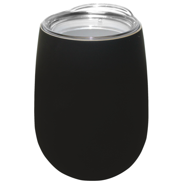 Halcyon® 12 oz. Stainless Steel Wine Glass with Acrylic Lid 9