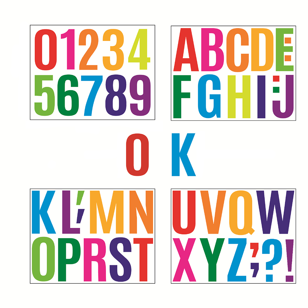 Customized Name Letter Stickers 3