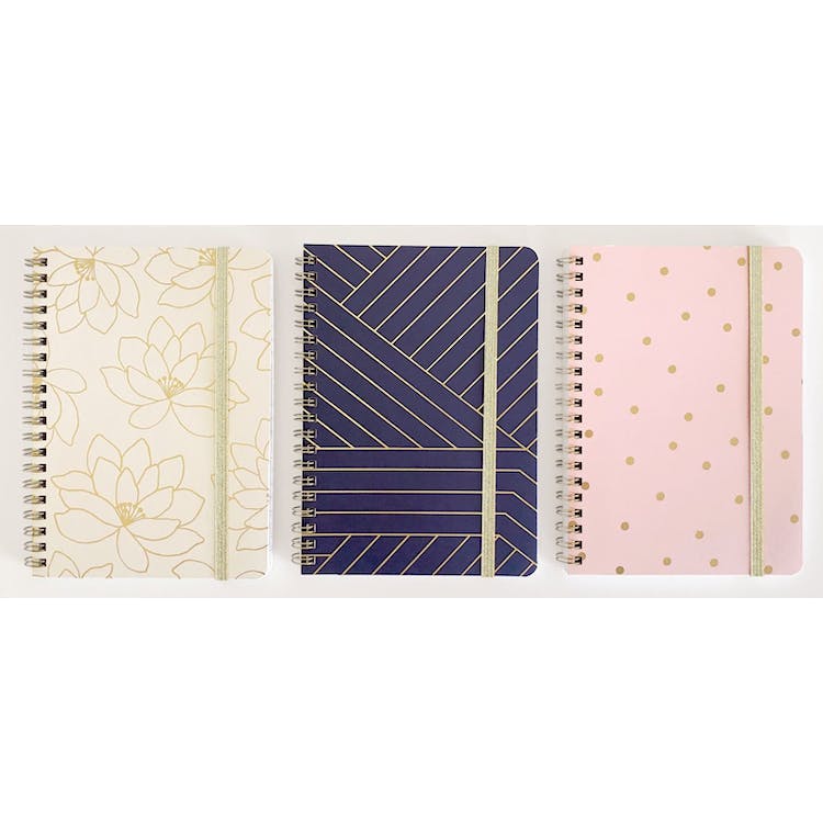 Personal Notebooks - 3 Fashion Covers 7" x 5" 1