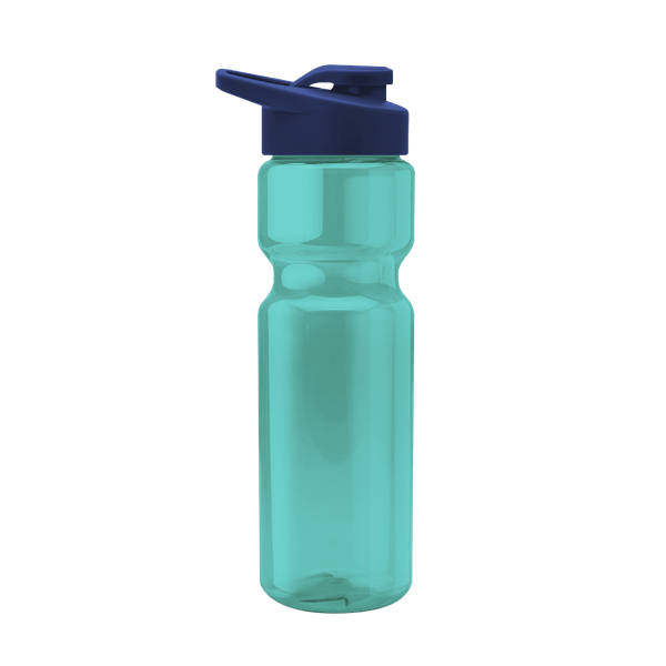 Blazer 28oz Transparent Bike Bottle w/Drink-thru Lid 931