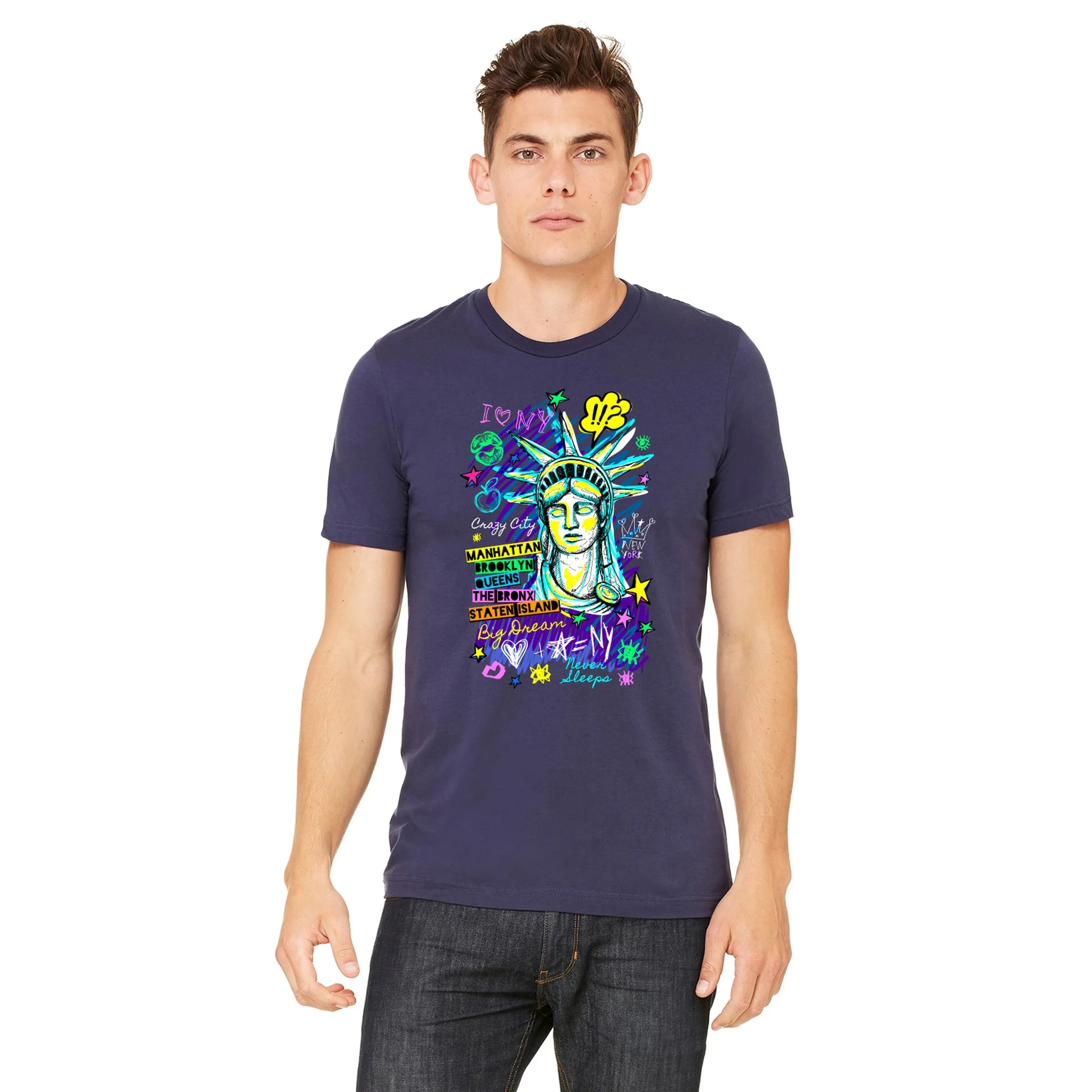 Bella + Canvas Unisex Jersey Short-Sleeve T-Shirt 73