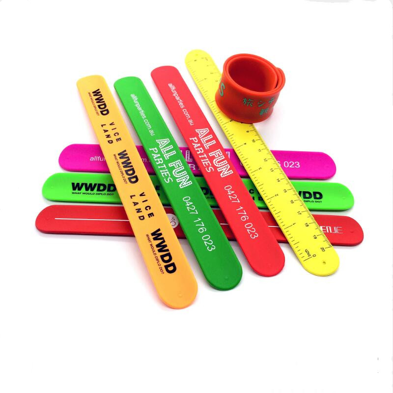 Silicone Slap Bracelets 1