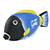 Blue Tang Fish Stress Reliever 3