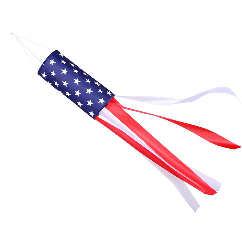 American Flag Windsock Printed Stars Wind Sock 3