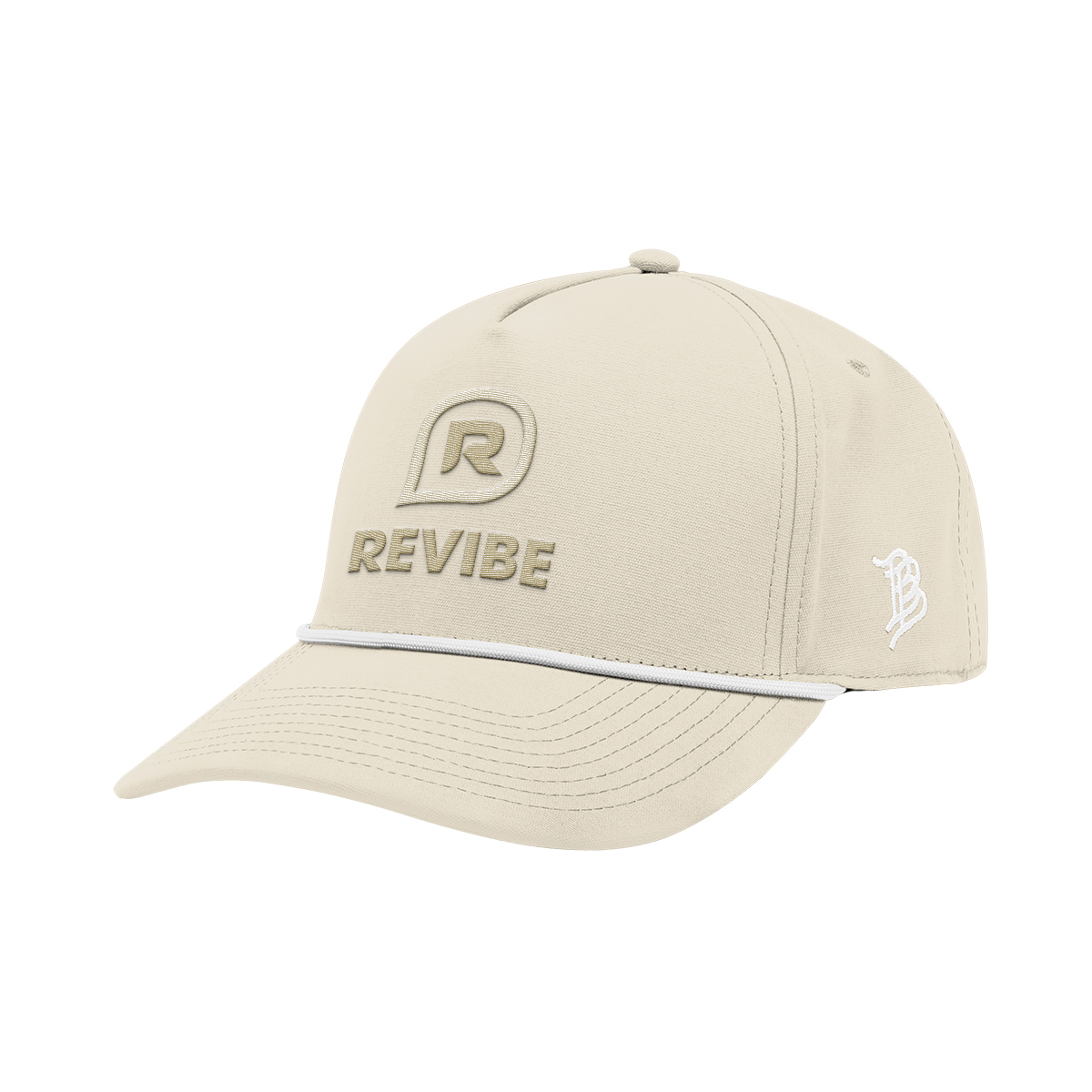 Branded Bills 33409 Bare Curved Canvas Rope Cap 2