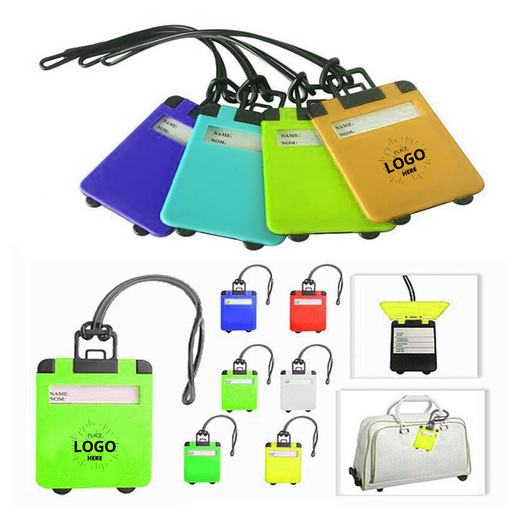 Mini Travel Tote Luggage Tag 2
