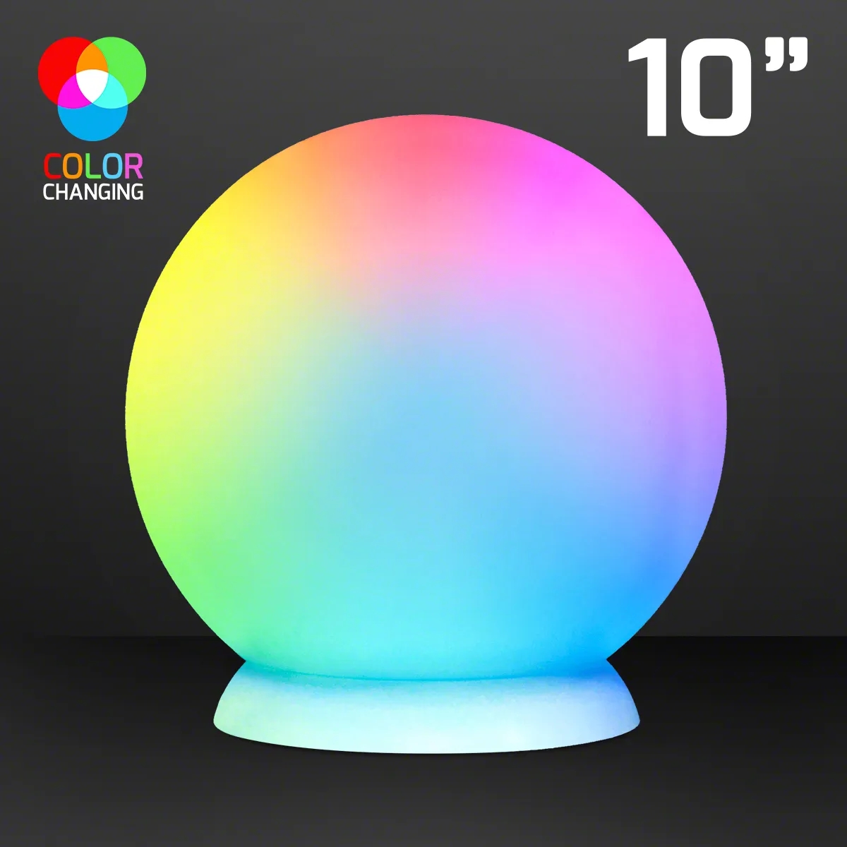10"  Floating LED ball with Charger & Remote 3