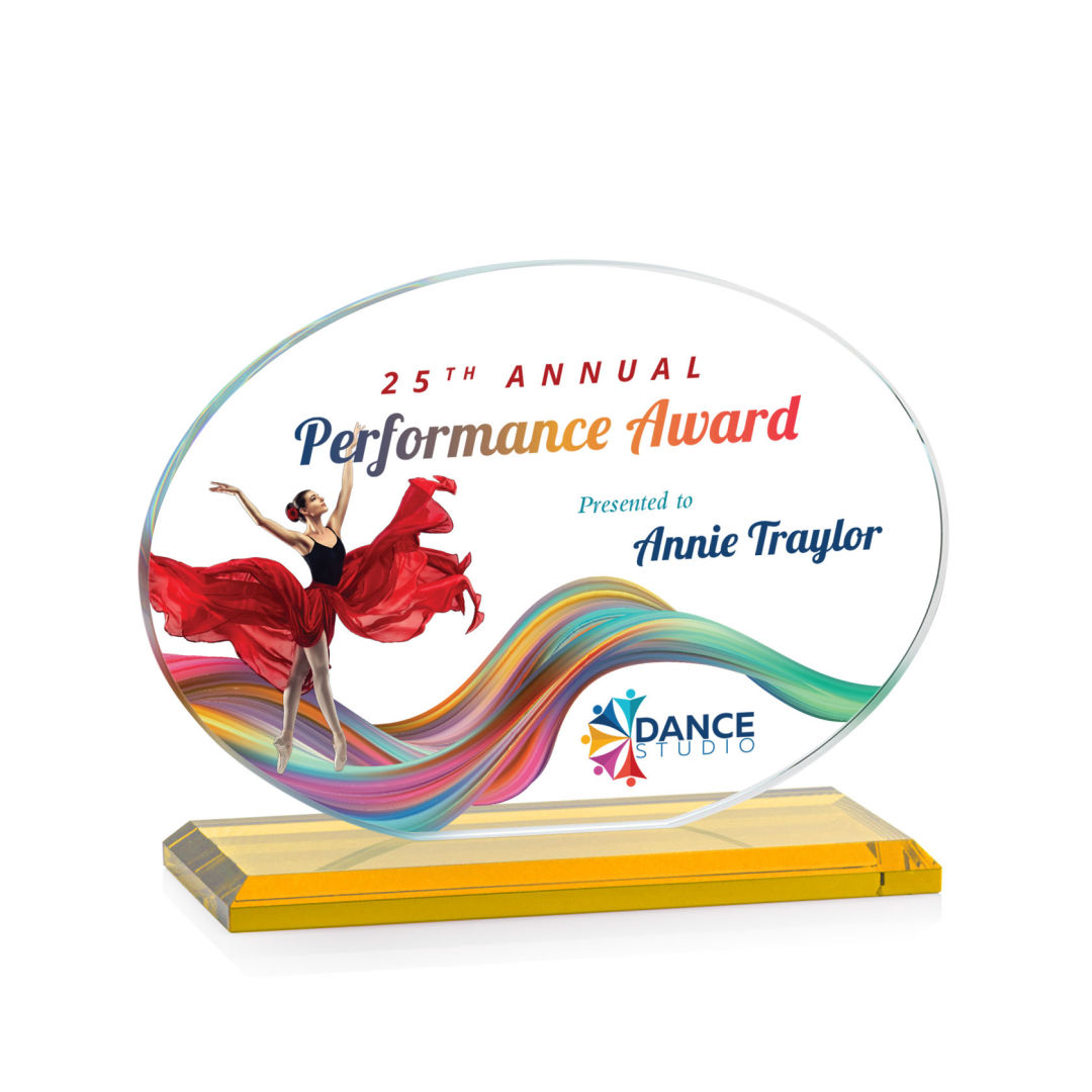 Austin (Horiz) VividPrint™ Award - Amber 6