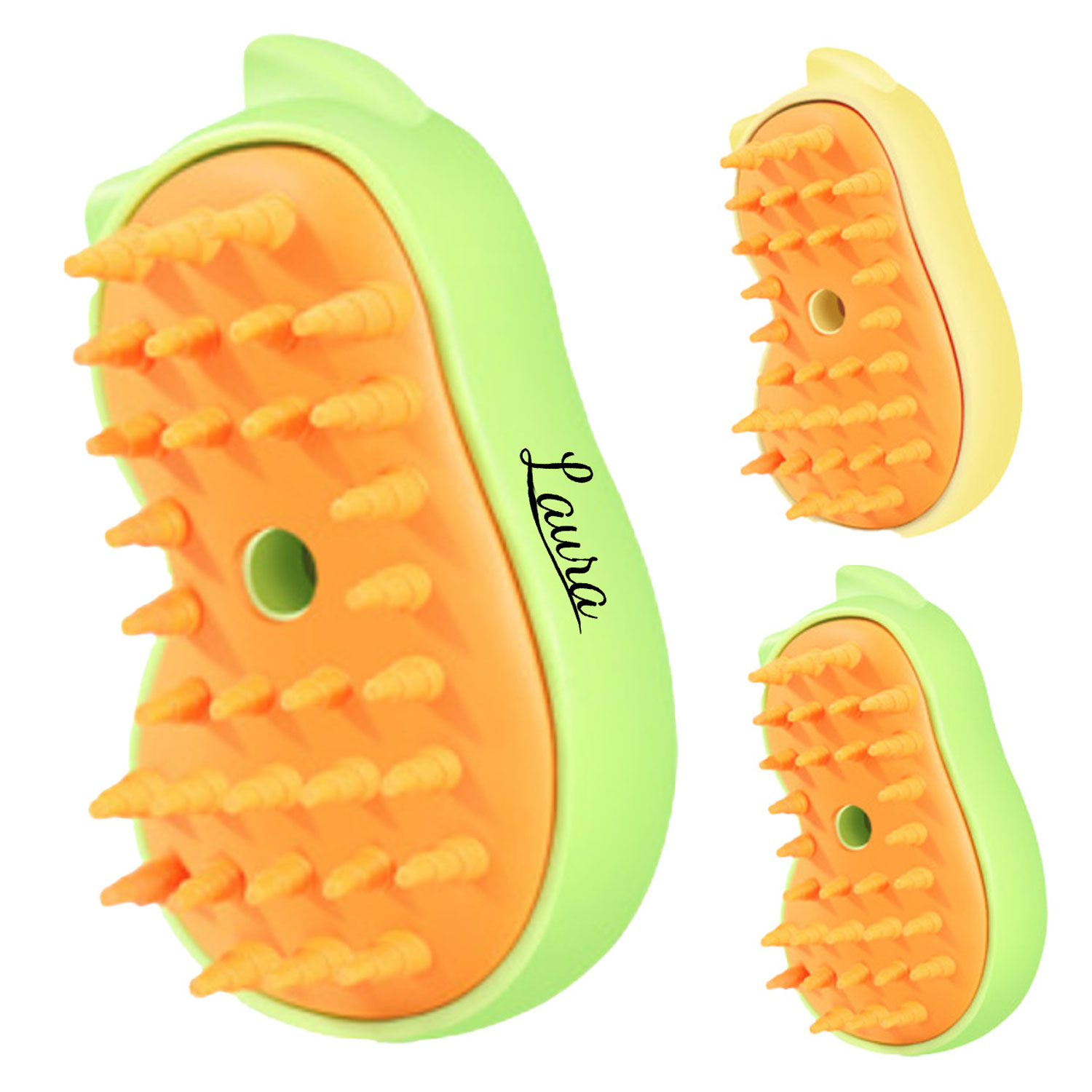Pet Loose Hair Removal Dry Cleaning Spray Comb 7