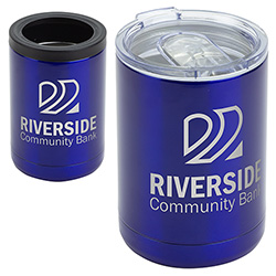 Coventry 12 oz Vacuum Insulated Stainless Steel Tumbler + Can Cooler 7