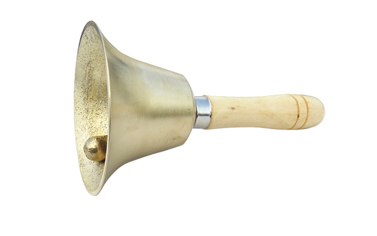 Super Loud Brass Hand Bell 7