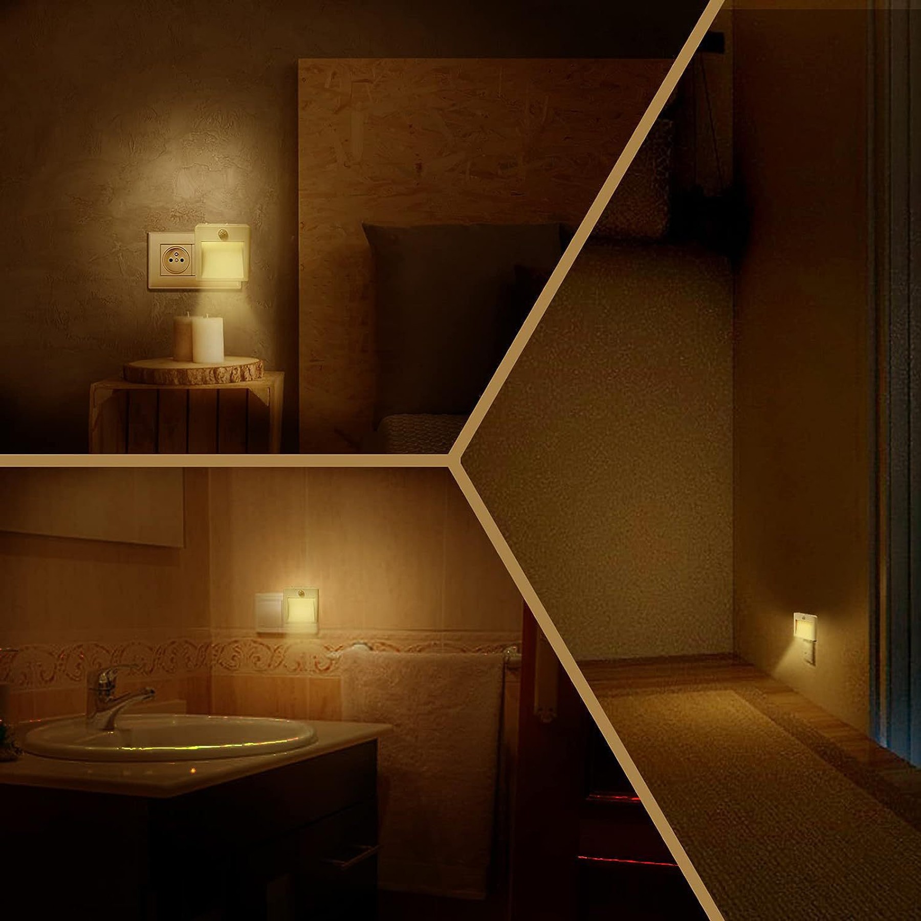 Plug-In Body Sensor Light Dimmable Night Light 3