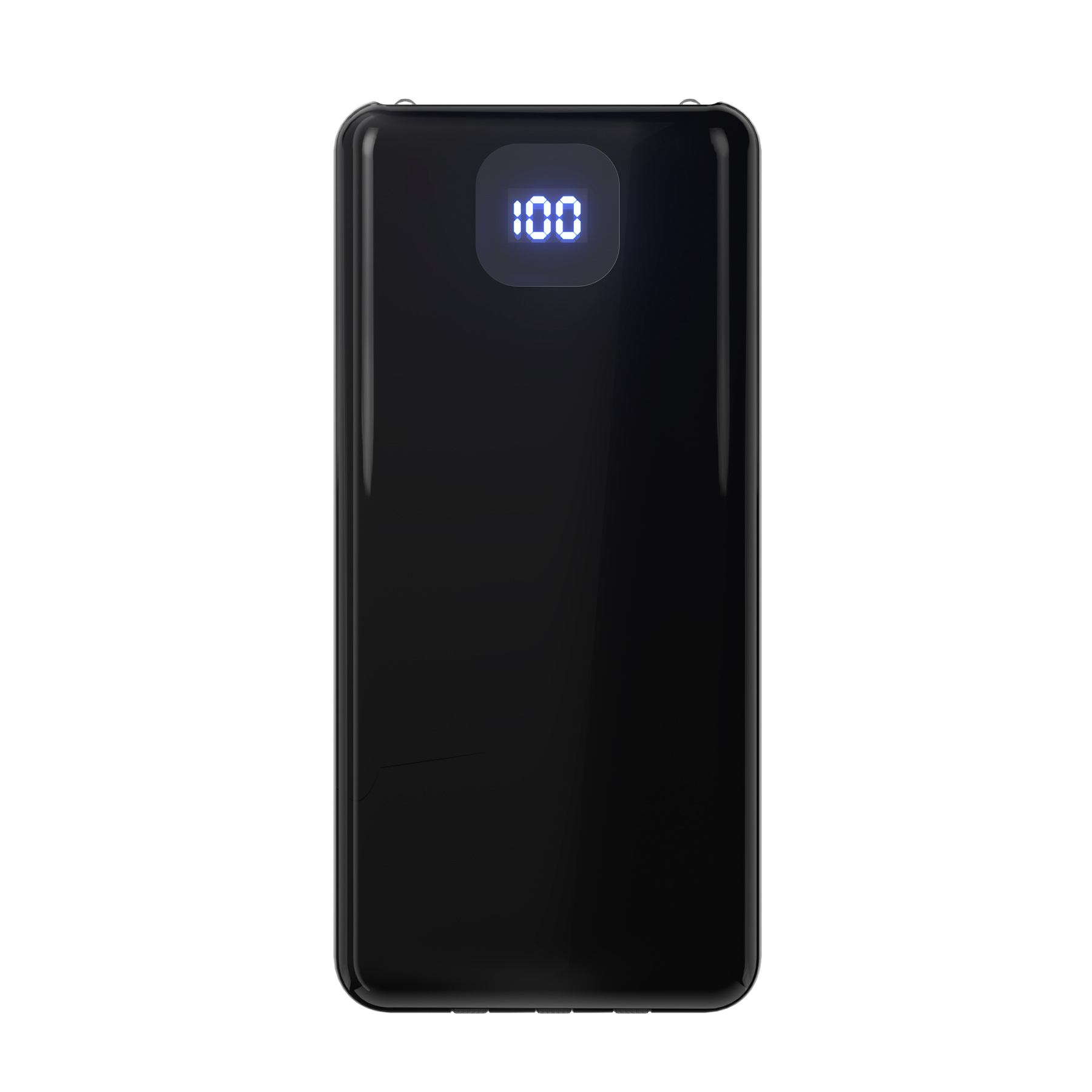 10,000mAh Power Bank With Built-In Charging Cables 1