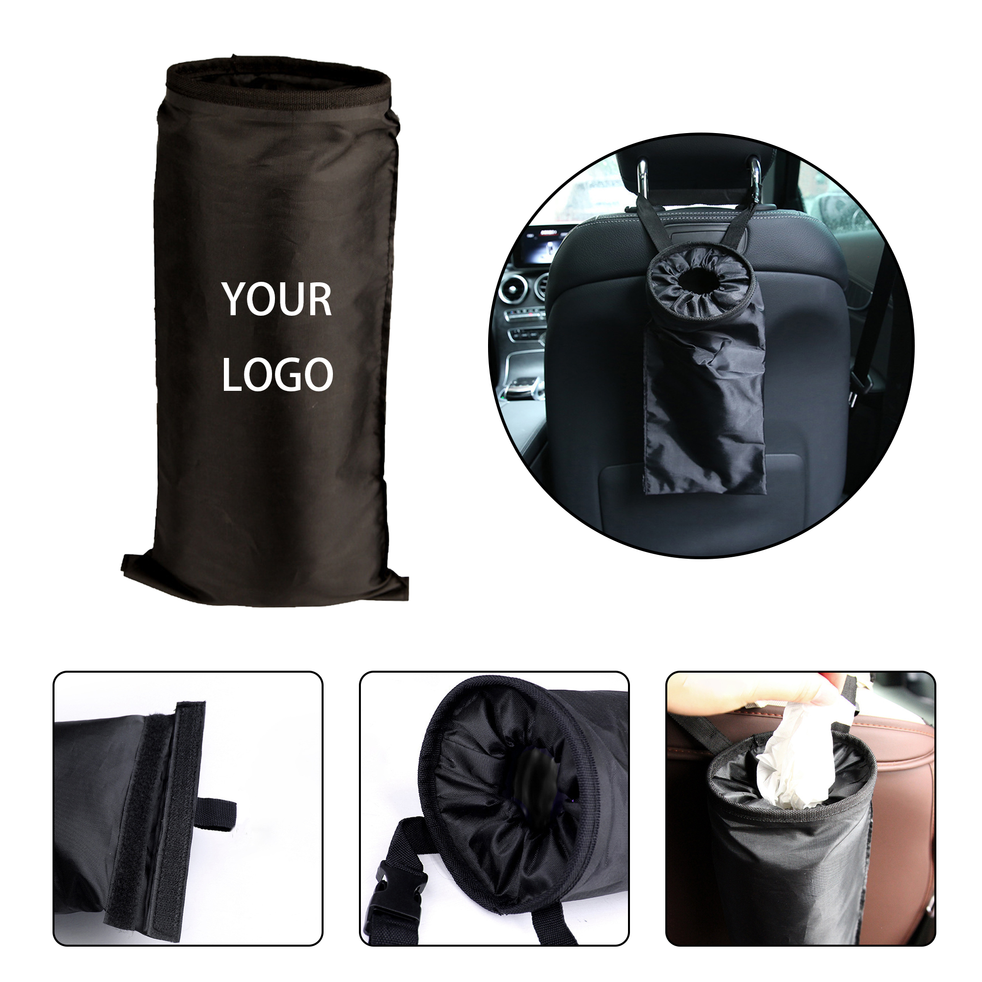 Hanging Car Trash Bag 1