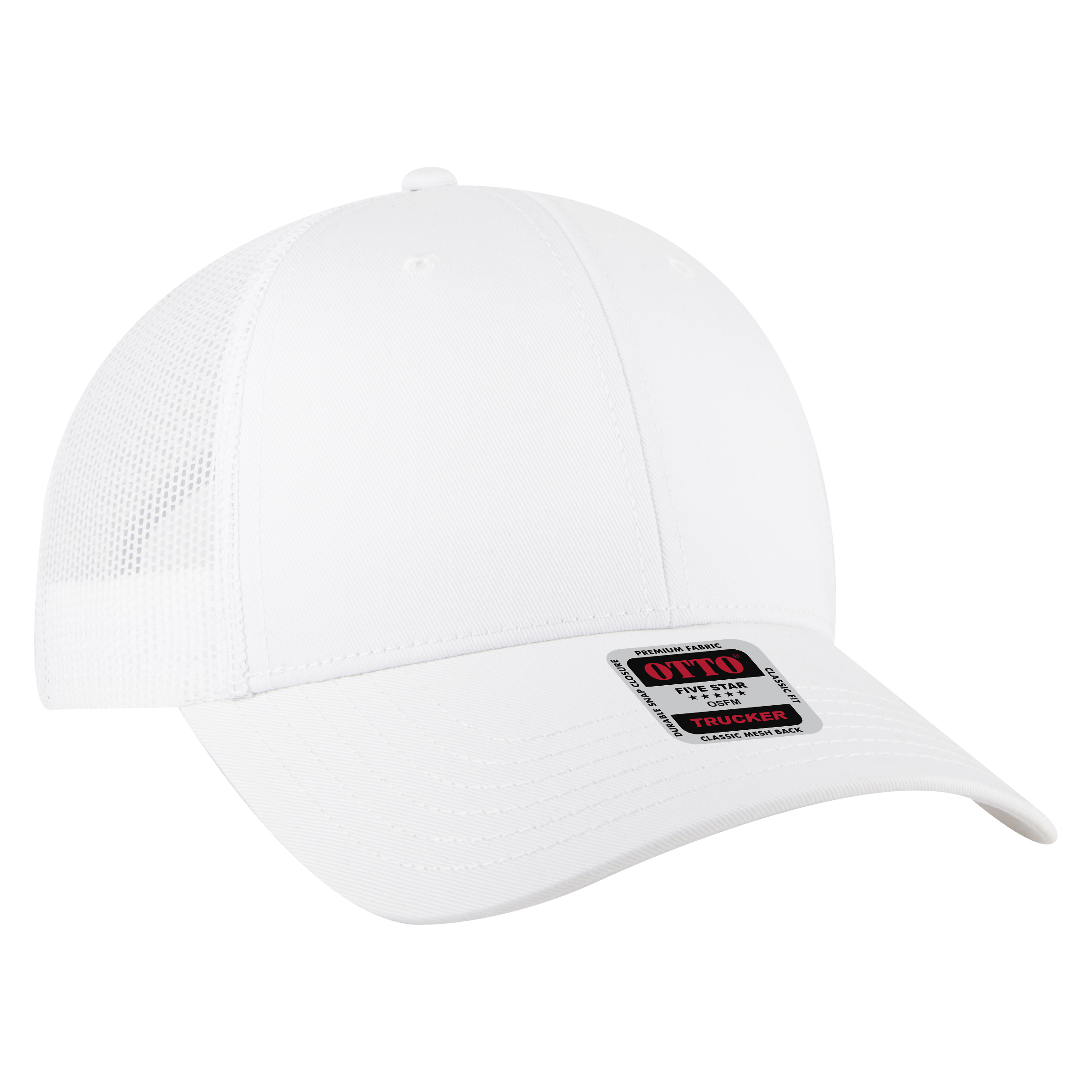 OTTO CAP® 6 Panel Low Profile Mesh Back Trucker Hat 265