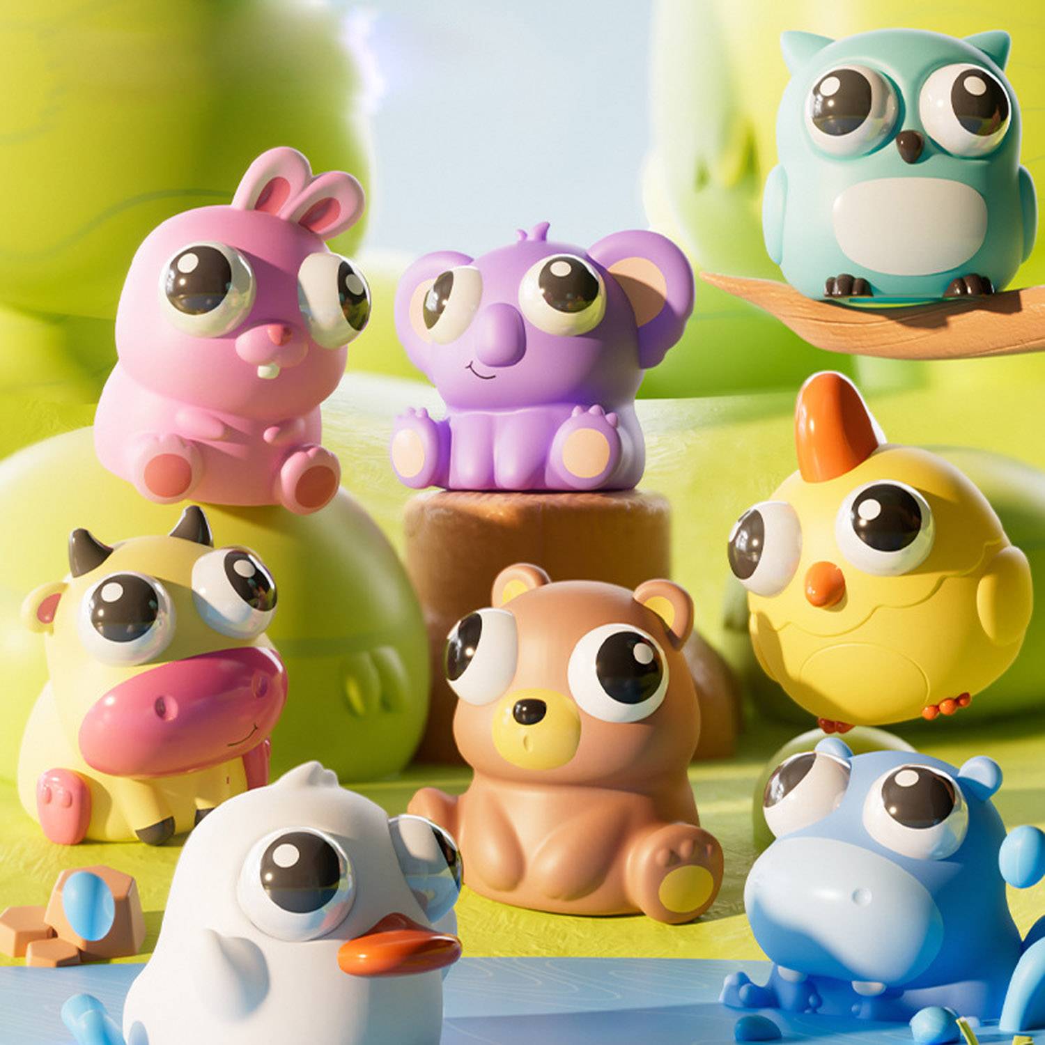 Animal Pop Out Eye Popping Stress Relief Toy 3