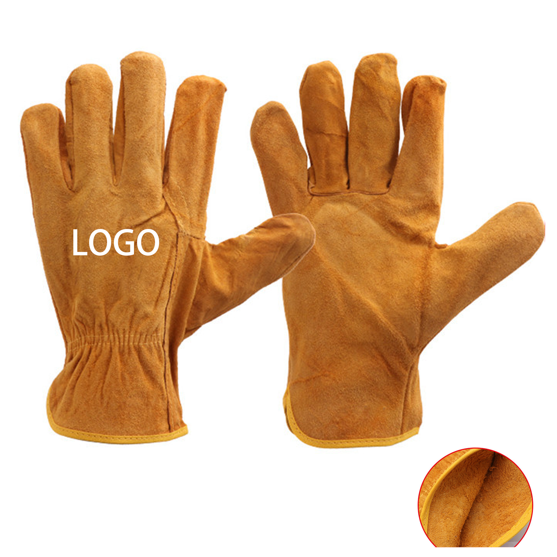 Insulated Craftsman Driver Leather Gloves MOQ 50 Pairs 2