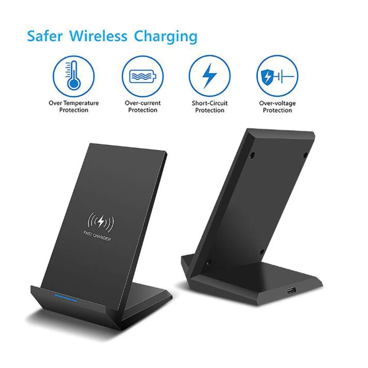 15W Wireless Phone Charger Stand 6