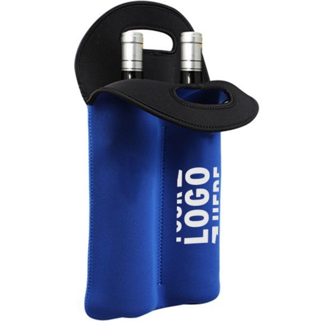 Neoprene Double Wine Tote Bag Cooler 4
