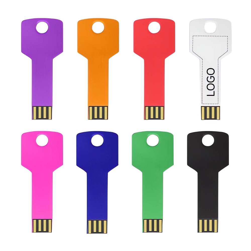 Metal Key-Shaped USB Flash Drive (16GB) 1
