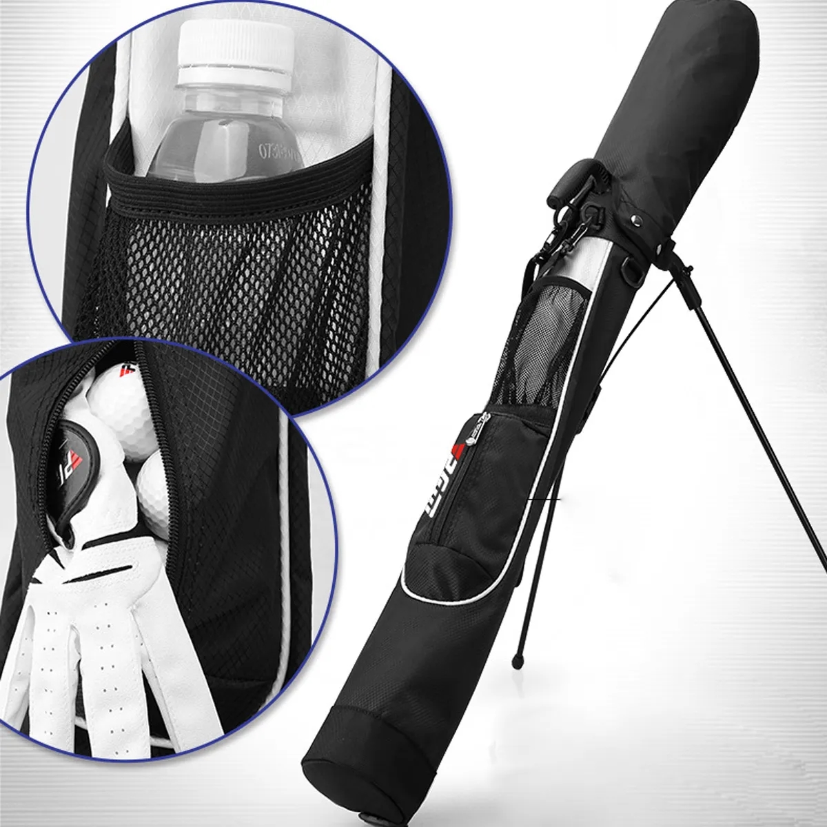 Lightweight Golf Club Bags with Stand and Strap 4
