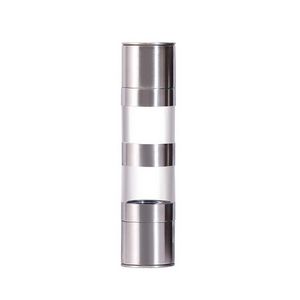 Manual Two Heads Salt Mill And Pepper Grinder With Adjustable Grind Level 6