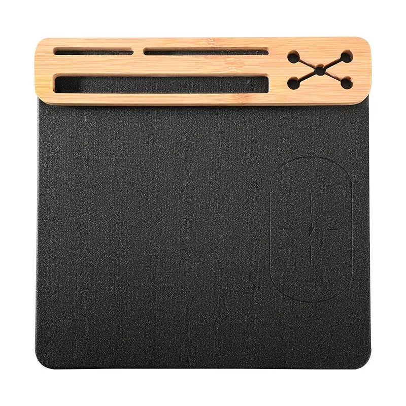 Fast Wireless Charger Mousepad With Pen Holder 7