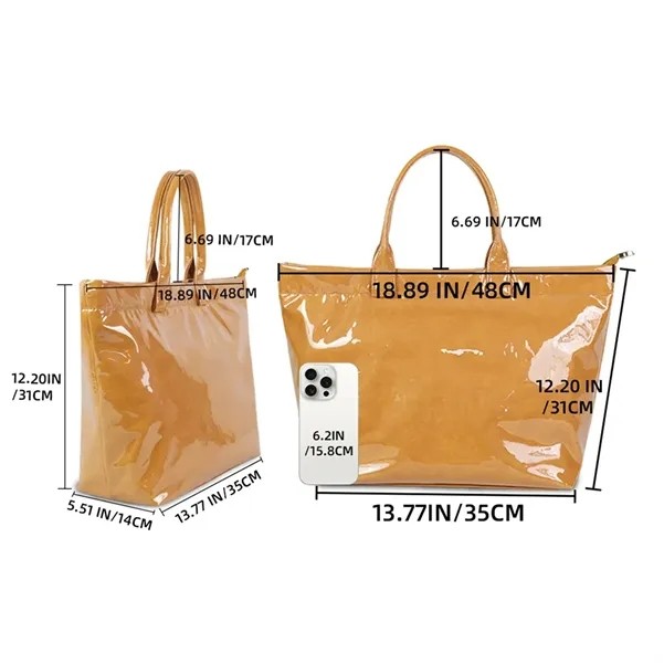 PVC Waterproof Paper Tote Bag 3