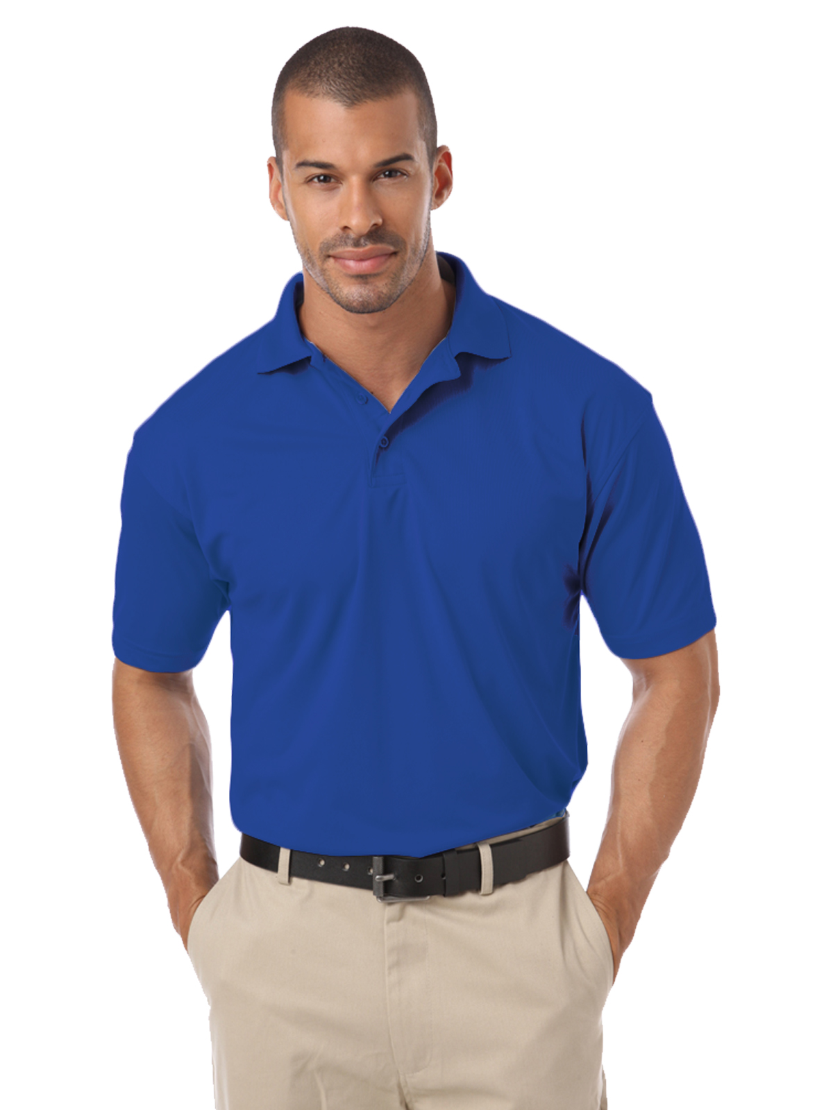Blue Generation - Men's Pocketless IL-50 Polo 7