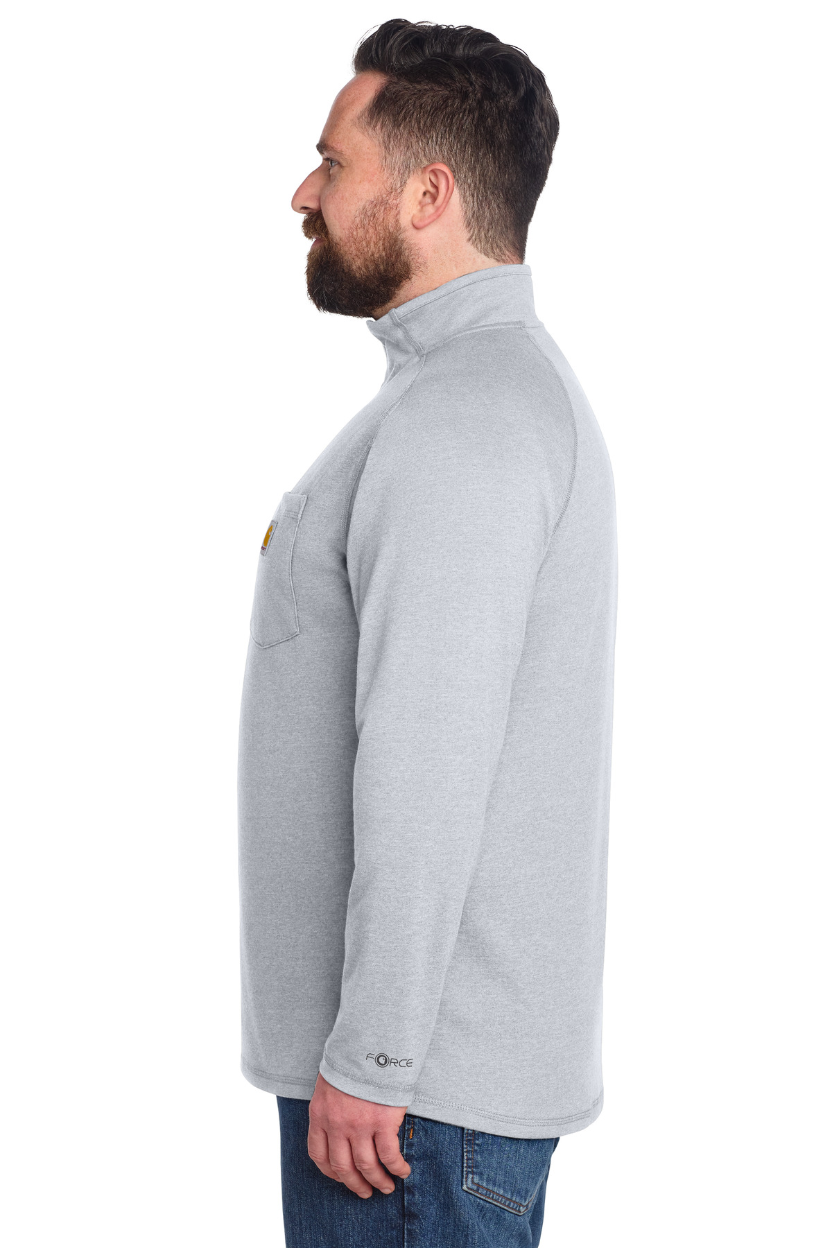 Carhartt Force 1/4-Zip Long Sleeve T-Shirt CT106660 1