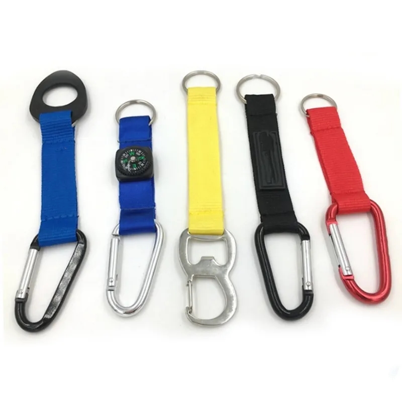 Carabiner Keychain with Polyester Strap 6