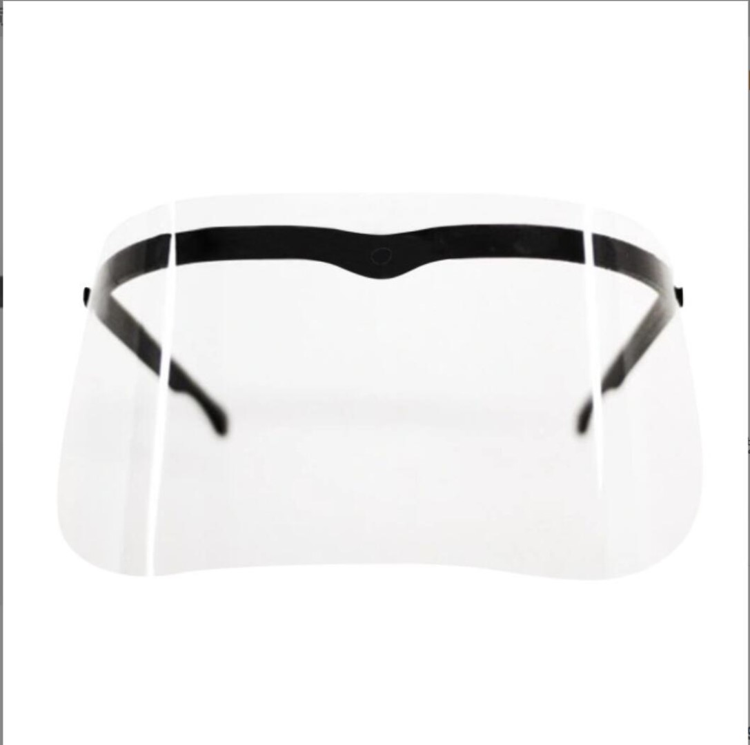 Reusable Plastic Clear Face Mask Transparent Anti-Fog 4