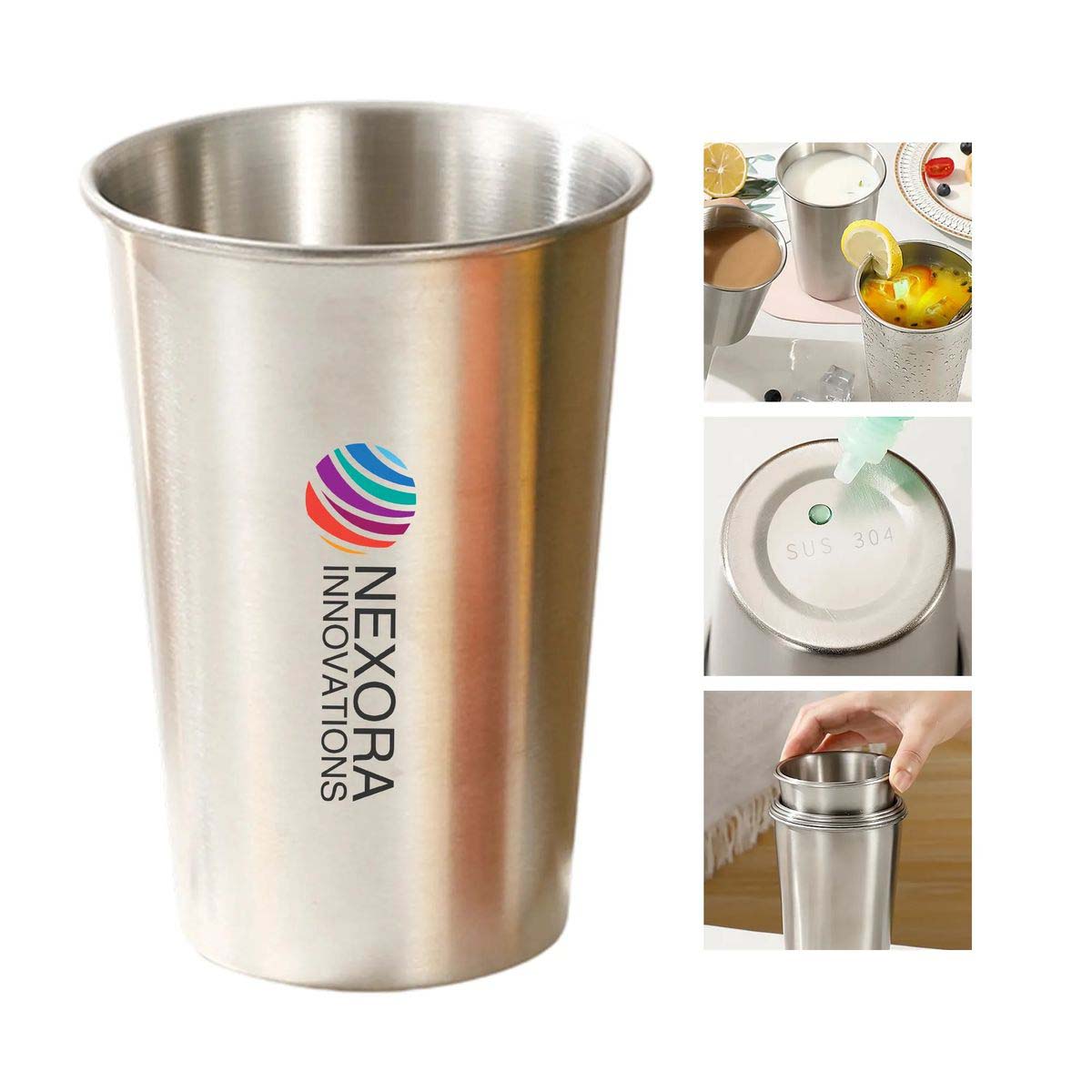 Stainless Steel Cup 16oz for Drinks 3
