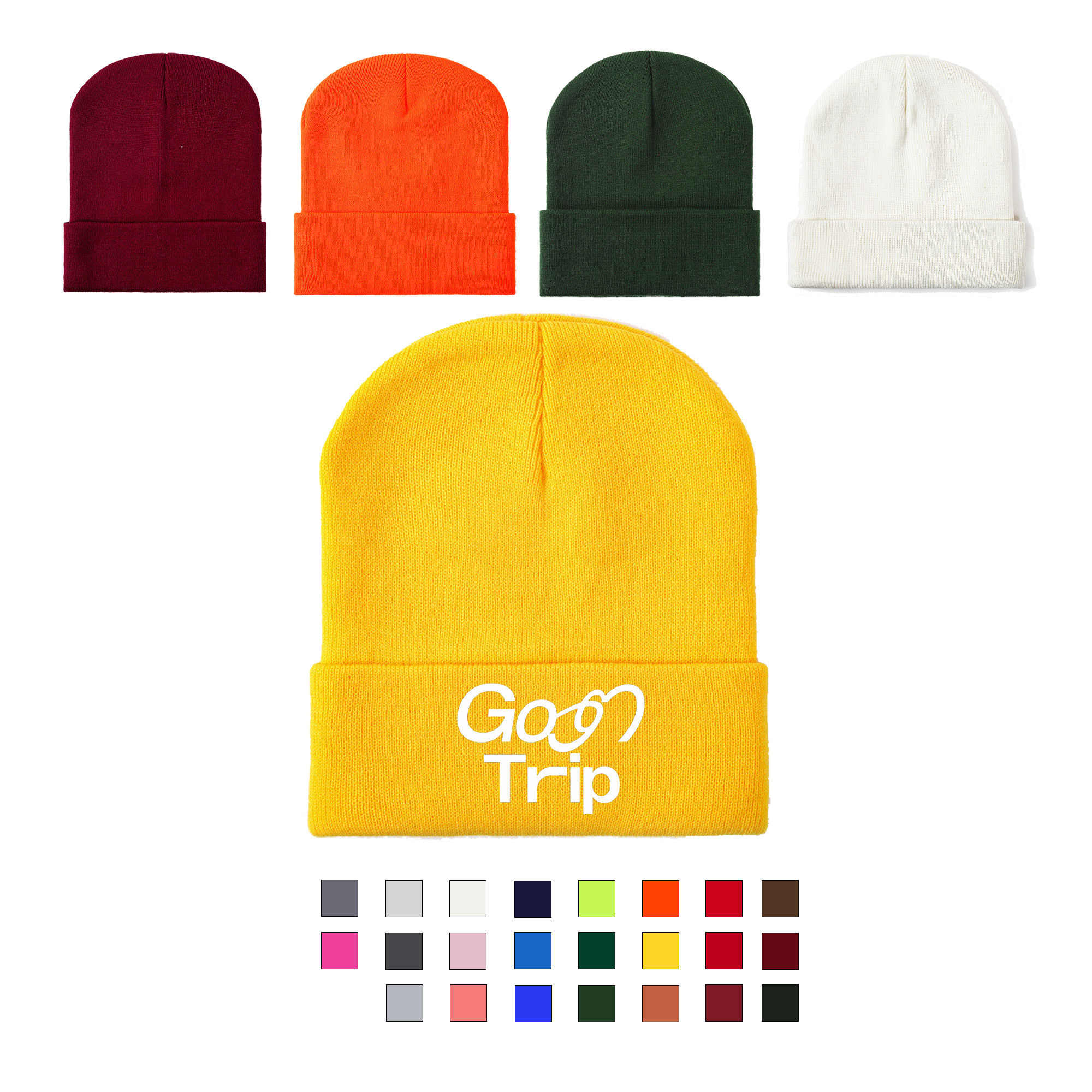 Customizable Cuffed Beanie 1