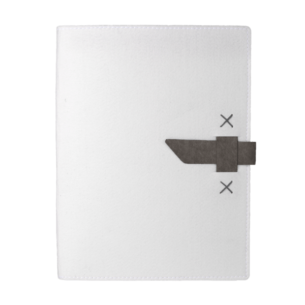 Hubbard Dye-Sublimated Felt Padfolio 4