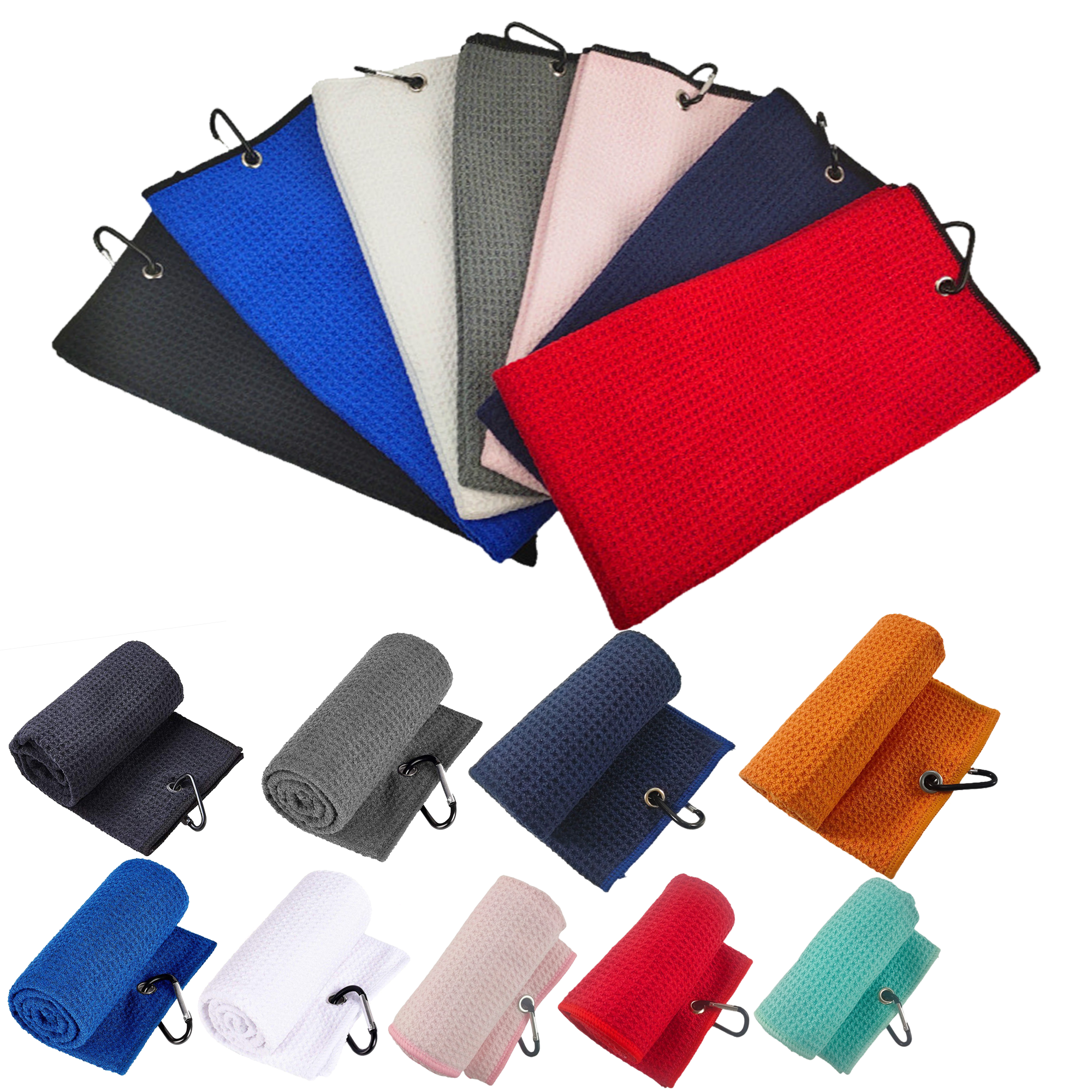 Multifunctional Golf Towel With Hook