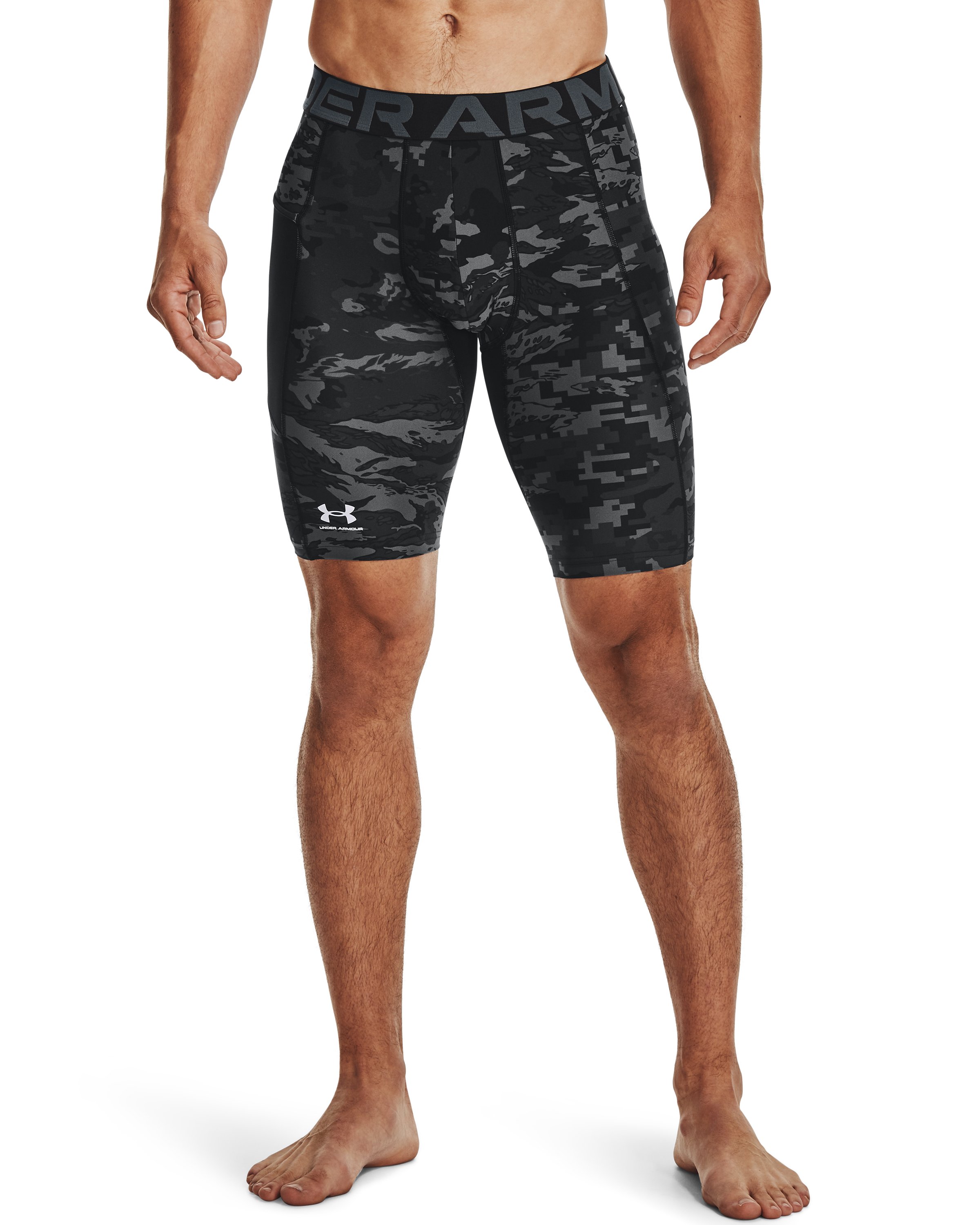 Men's HeatGear Camo Long Shorts 3
