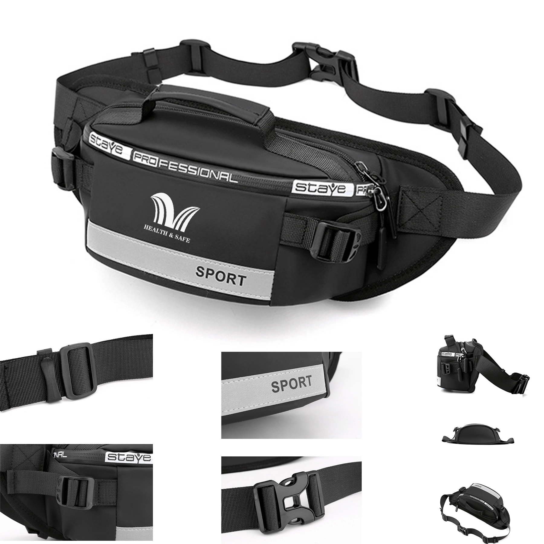 Adjustable Strap Casual Chest Pack 2