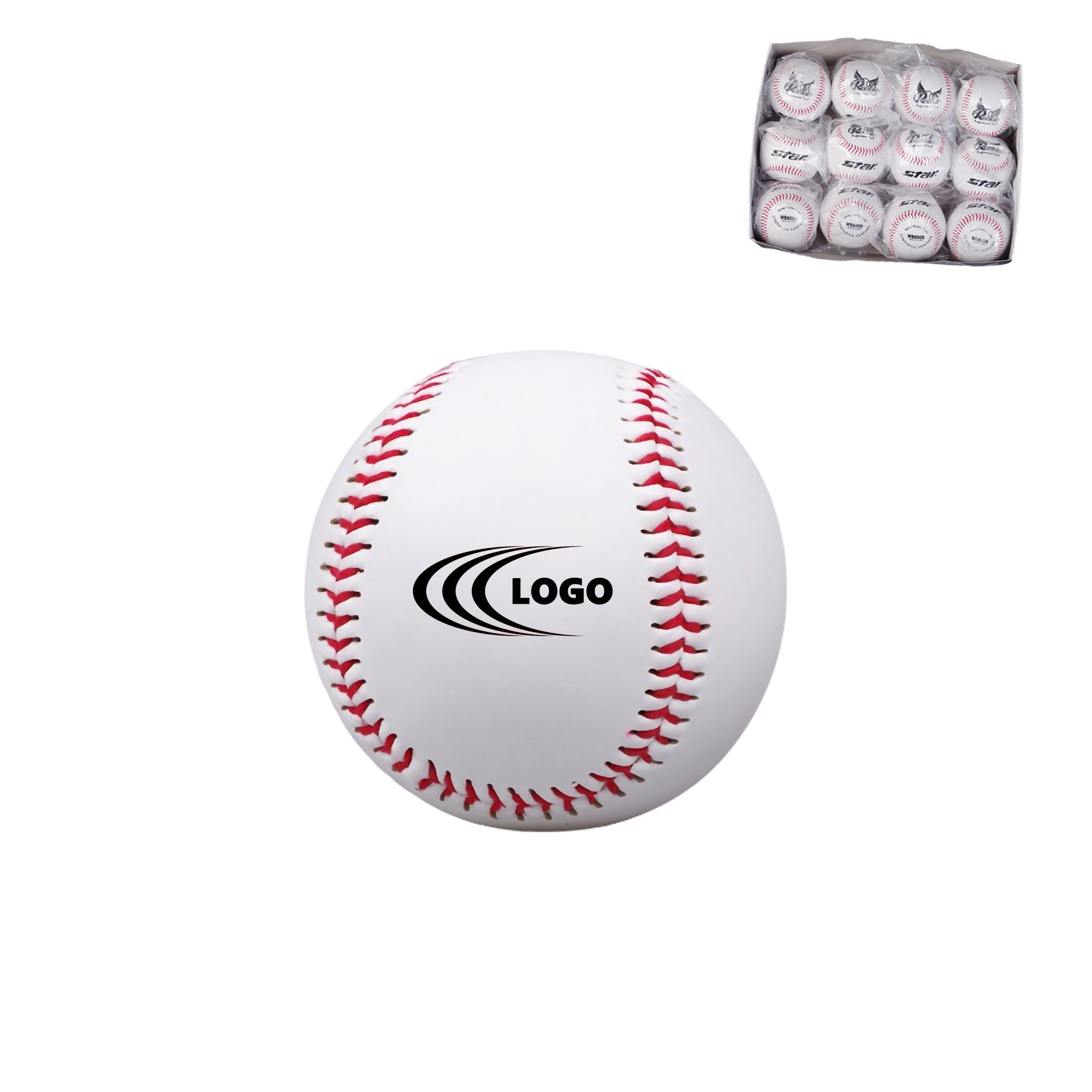 9 inch Hard Official Standard Practice Baseball MOQ50 2