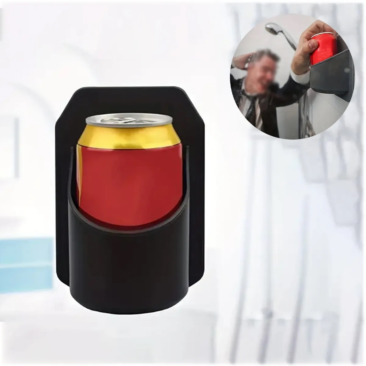 Home Bathroom Shower Beer Holder 5