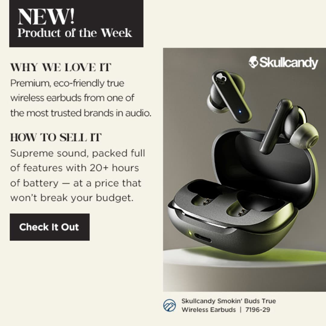 Skullcandy Smokin' Buds True Wireless Earbuds 160