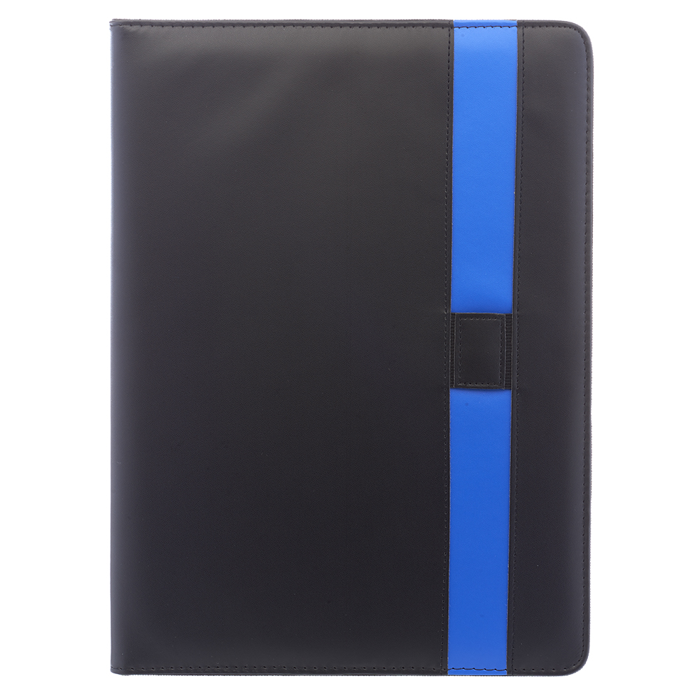 Color Block Black Leather Portfolio 2