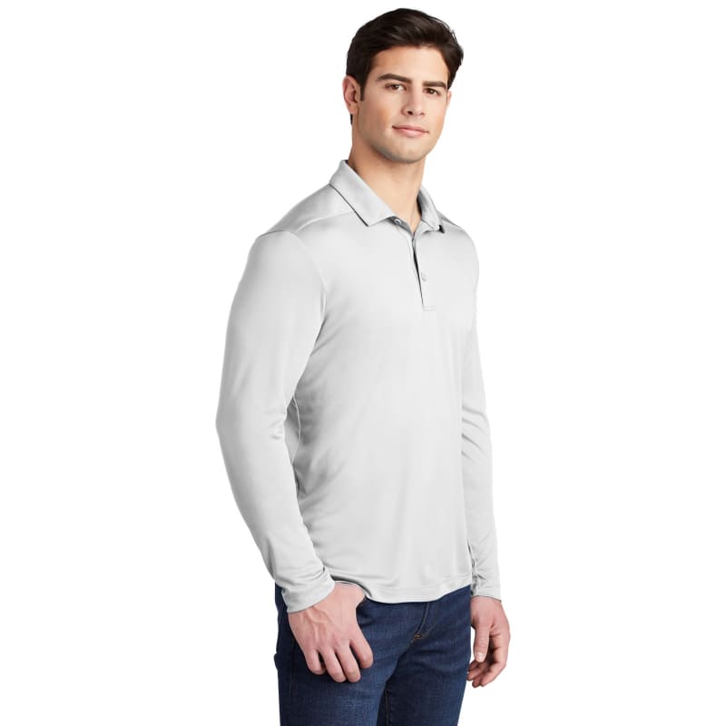 Sport-Tek Posi-UV Pro Long Sleeve Polo. 60