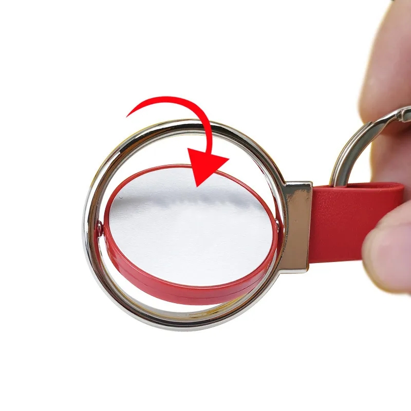 Metal Round Keychain 1