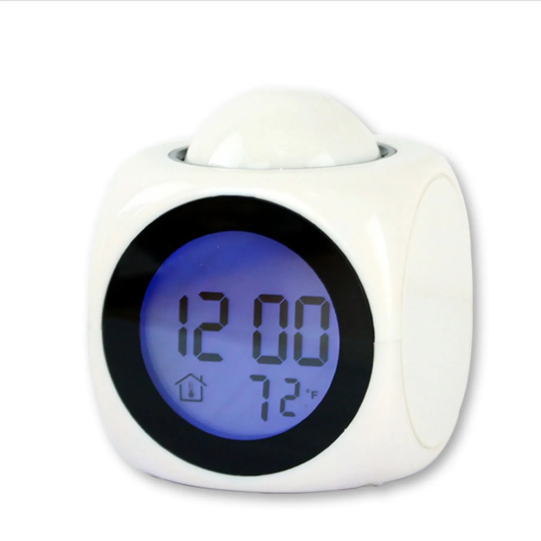 Digital Alarm Clock With Multifunctional LED Projection 3