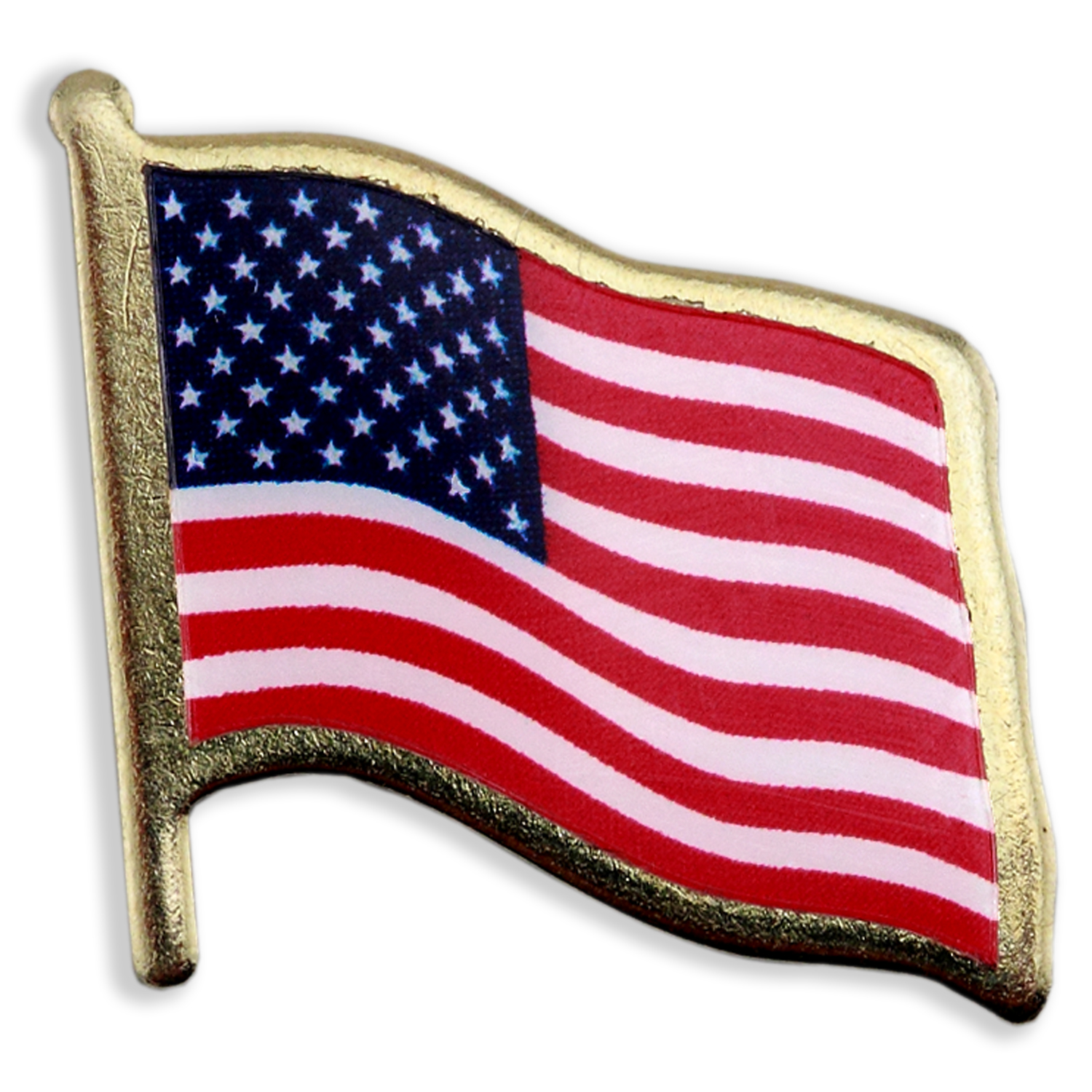 American Flag Lapel Pin Made in USA