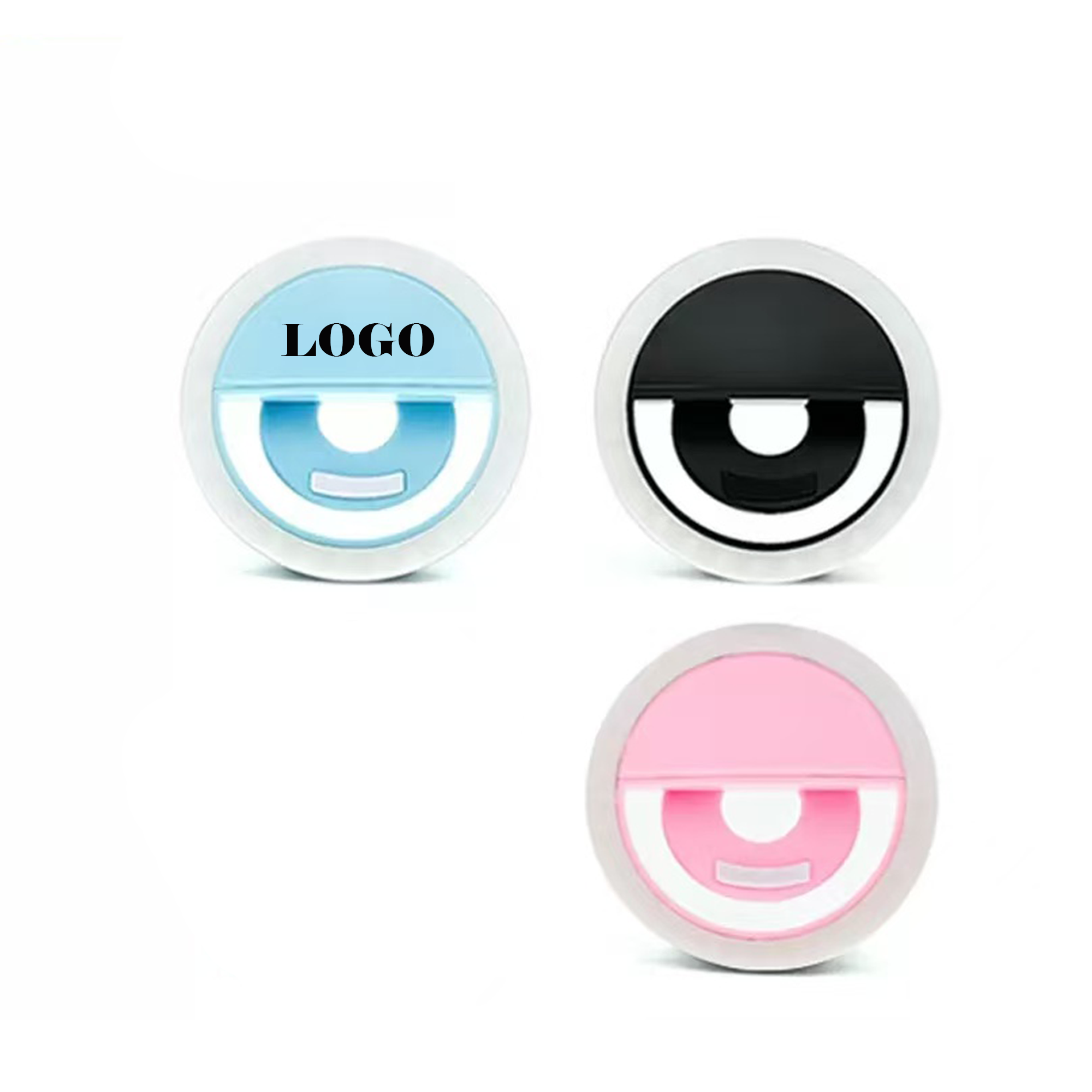 Mini LED Rechargeable Selfie Ring Light 2