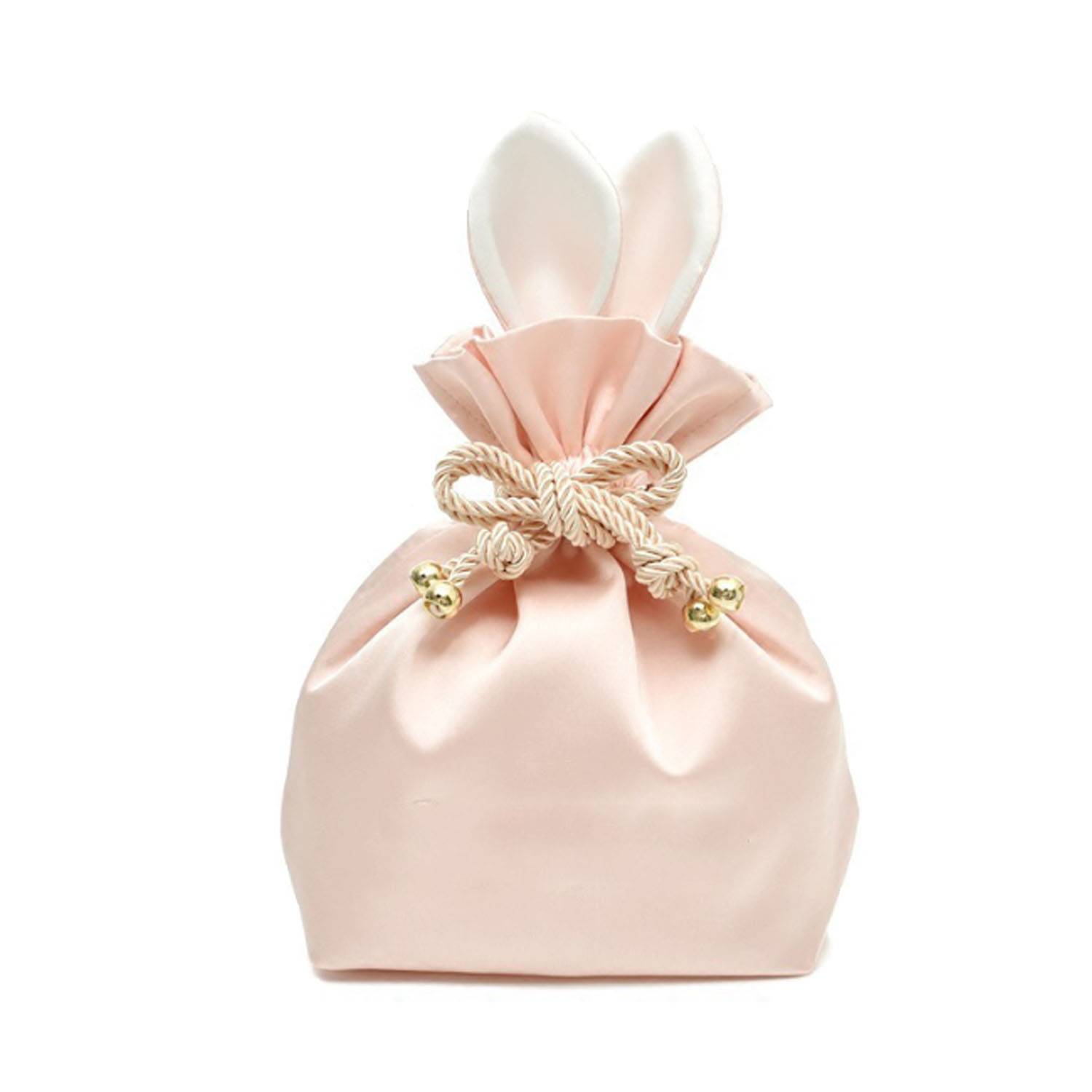 Silk Drwastring Bunny Ear Bag 3