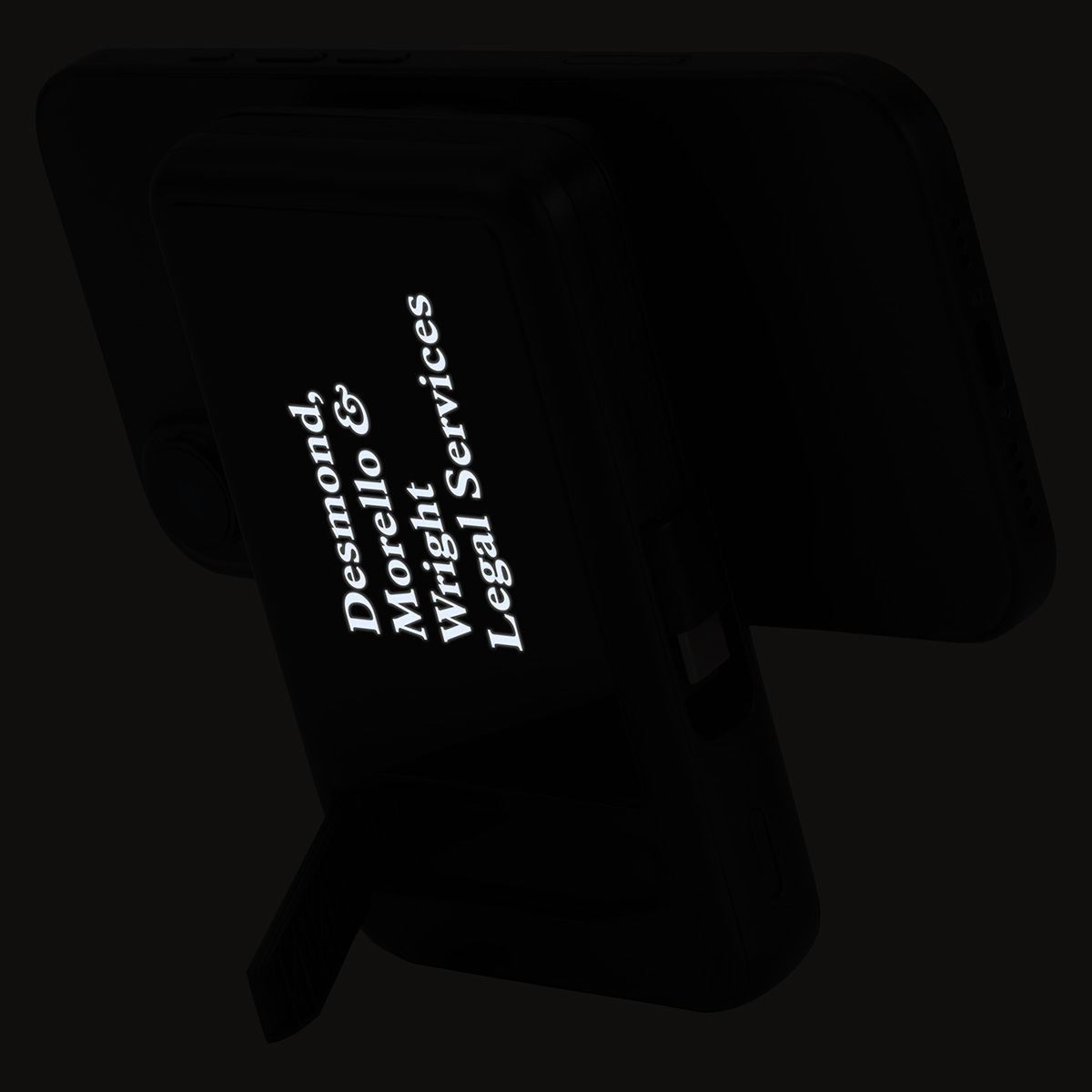 Imperial 10000mAh Light-Up Power Bank with Magnetic Wireless Charger, Watch Charger, Stand & Cable 2