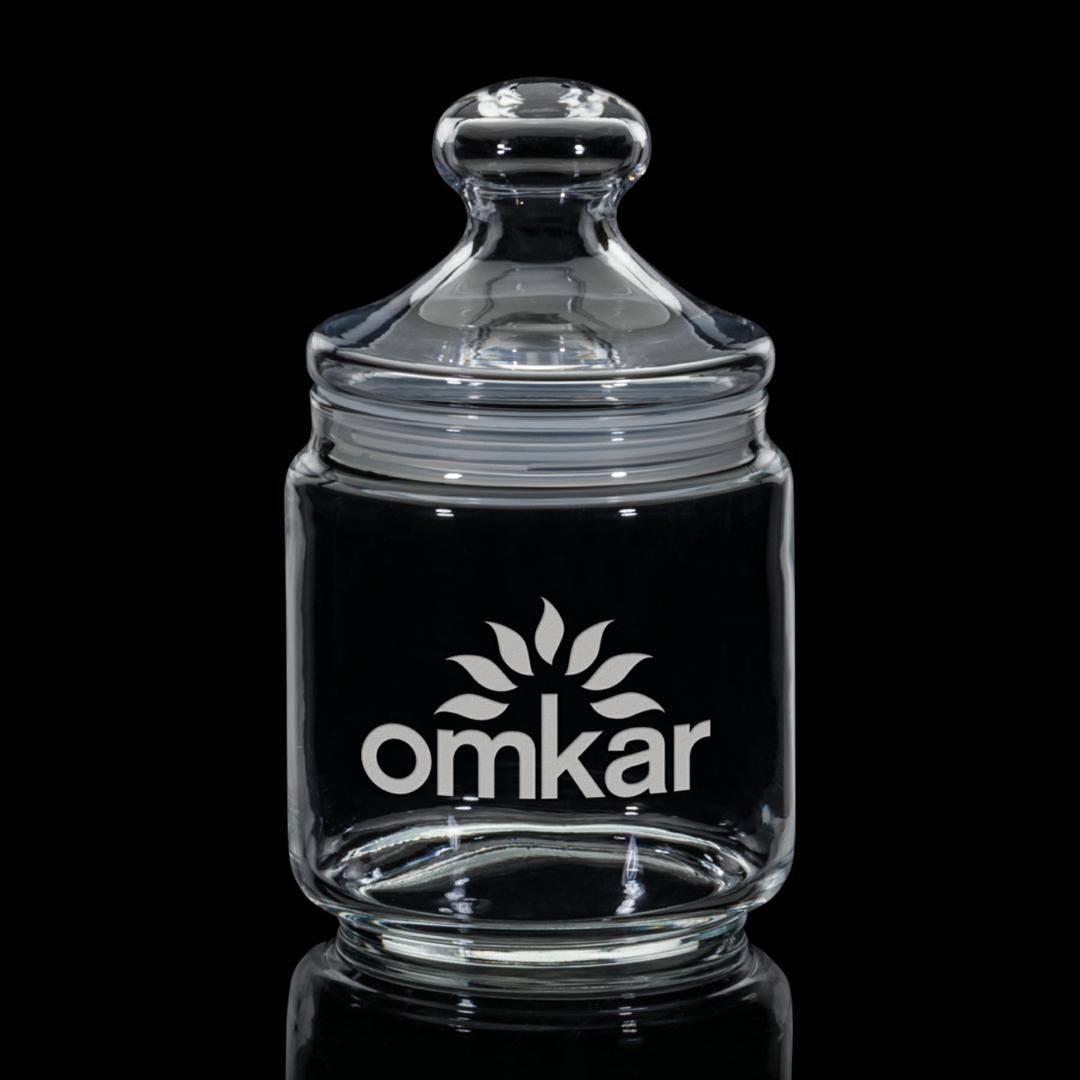 Somerset Jar & Lid - Deep Etch 1